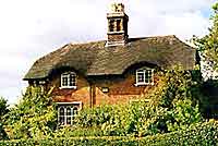 Cottage in Bretby, once an old school house