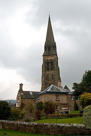 Photograph from  Edensor Village on the Chatsworth Estate