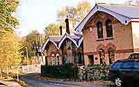 the old railway station in Coxbench