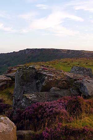 Photograph from  Baslow Edge