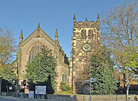 Saint Werburgh's Church  in Derby UK