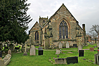 church of All Saints at Mckleover  in Derby UK