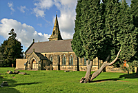 Church of St Giles at Normanton  in Derby UK