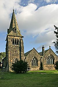 Church of St Giles at Normanton  in Derby UK
