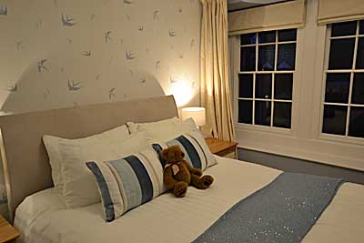 Bedroom at Derwent House,  luxury holiday accommodation at Matlock in  Derbyshire