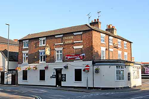 Exeter Arms pub in Derby