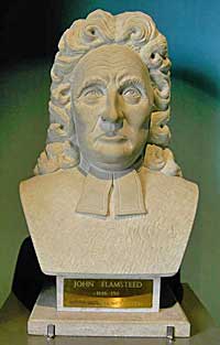 bust of John Flamsteed