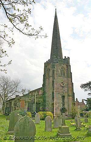 Photograph of the Parish Church of St Matthew in Morley, Derbyshire
