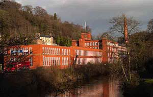 Photograph   from  cromford mill in Derbyshire