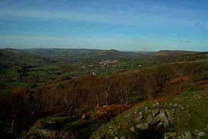 Photograph   from surprise view  in Derbyshire