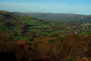 Photograph   from surprise view  in Derbyshire