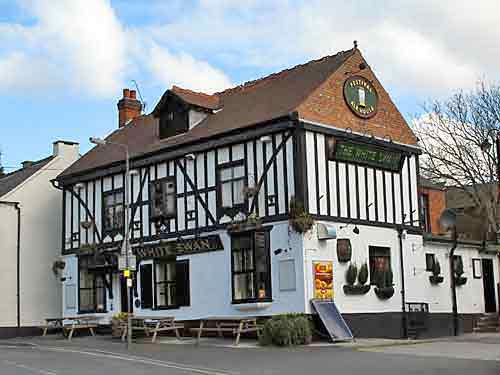 White Swan pub in Littleover, Derby